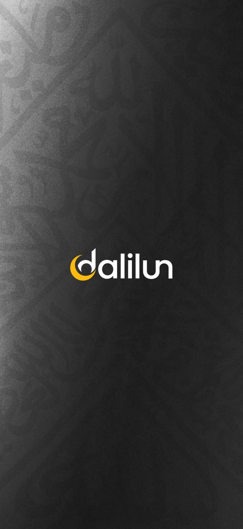 Заставка приложения Dalilun
